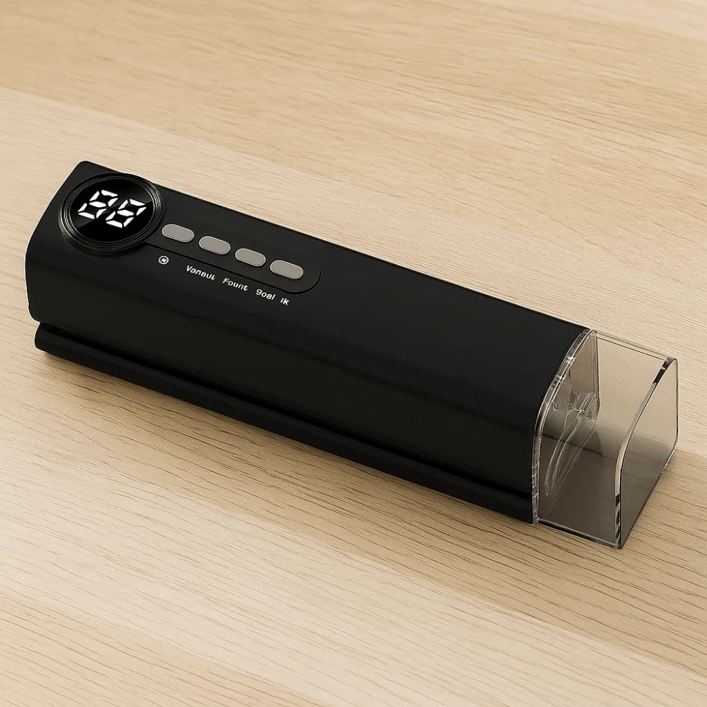 Handheld Automatic Vacuum Sealer USB Charging Plastic Food Sealer Compact with Strong Suction Wireless Vacuum Sealing Machine
