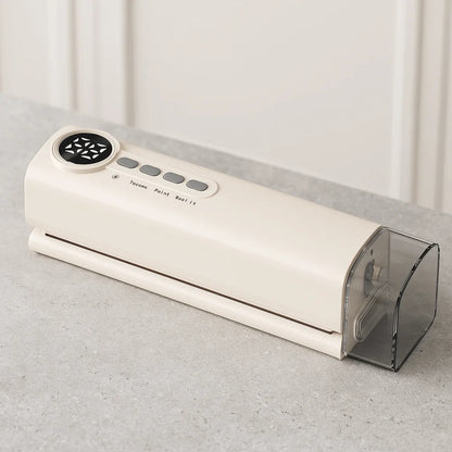 Handheld Automatic Vacuum Sealer USB Charging Plastic Food Sealer Compact with Strong Suction Wireless Vacuum Sealing Machine