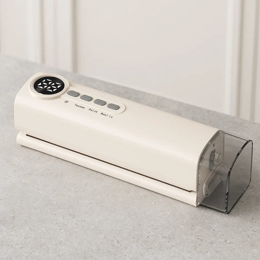 Handheld Automatic Vacuum Sealer USB Charging Plastic Food Sealer Compact with Strong Suction Wireless Vacuum Sealing Machine