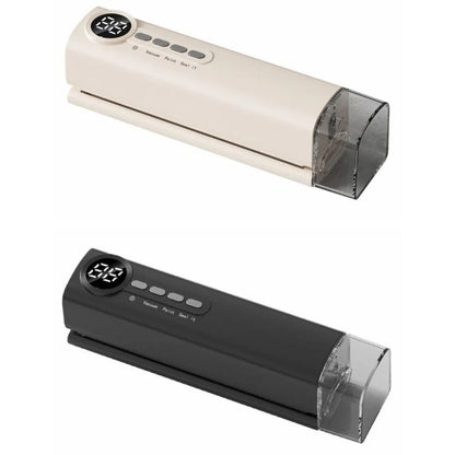 Handheld Automatic Vacuum Sealer USB Charging Plastic Food Sealer Compact with Strong Suction Wireless Vacuum Sealing Machine
