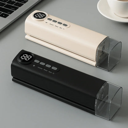 Handheld Automatic Vacuum Sealer USB Charging Plastic Food Sealer Compact with Strong Suction Wireless Vacuum Sealing Machine