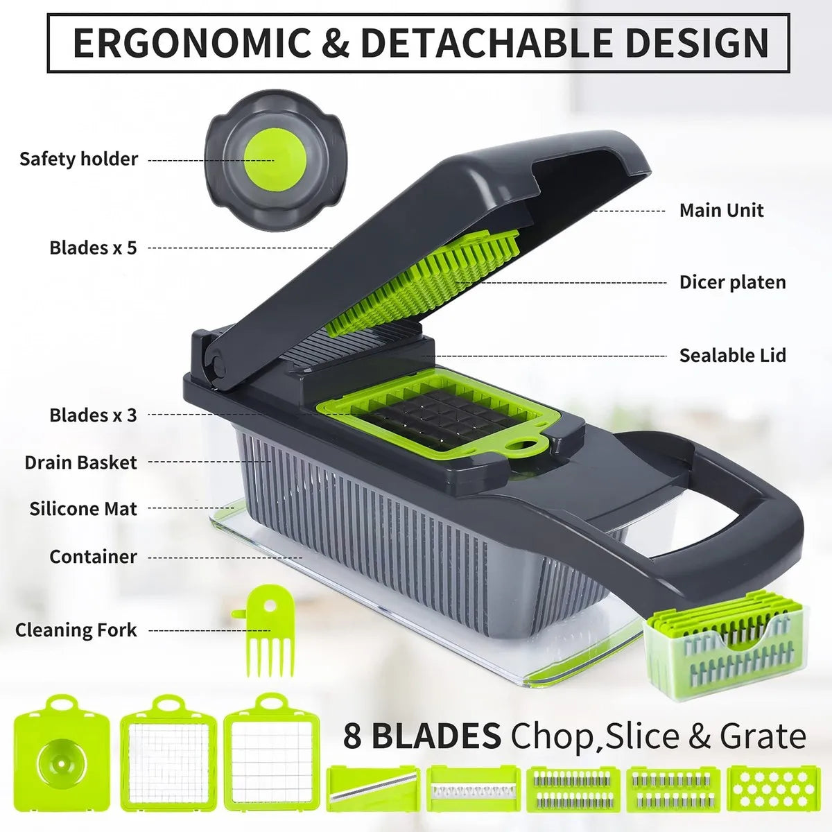 TimeSaver Veggie Chopper